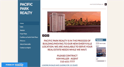 Desktop Screenshot of pacificparkrealty.com
